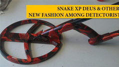 XP Deus用户DIY蛇皮外形以及其他...